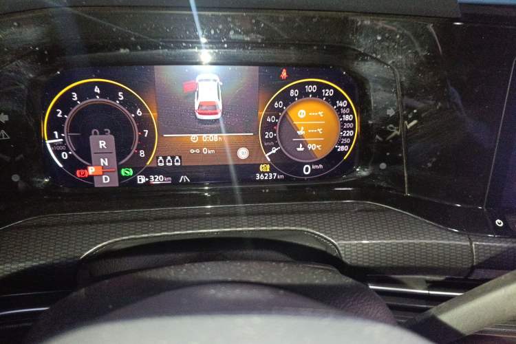 Used Volkswagen Golf GTI 2021 Facelift 380TSI DSG GTI Odometer Close Up