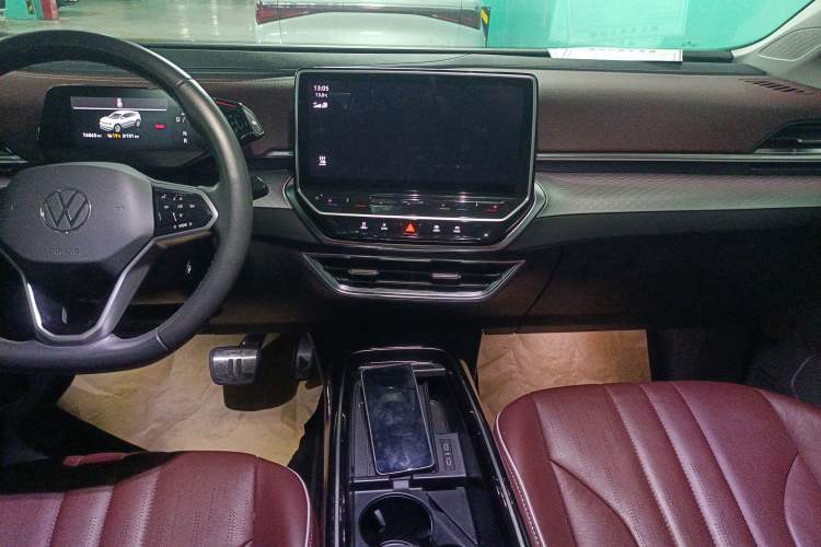 Used Volkswagen ID.6 X 2022 Smart Enjoyment Long-Range Edition Audio And AC Panel