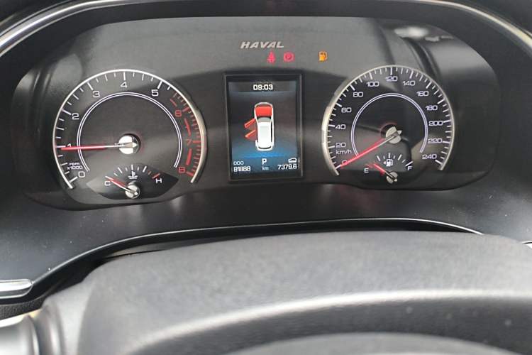 Used Haval H6 2020 1.5 GDIT Automatic Platinum Champion Edition Odometer Close Up