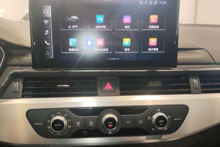 Used Audi A4L 2024 40 TFSI Fashion Dynamic Model Audio And AC Panel