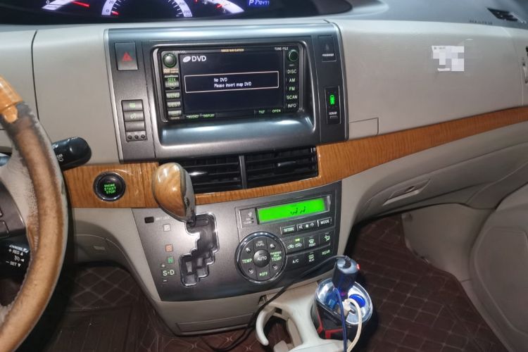 Used Toyota Previa 2006 2.4L 7-Seater Luxury Edition Audio And AC Panel