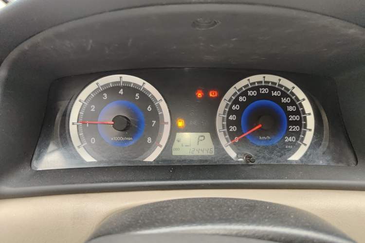 Used Toyota Corolla EX 2013 1.6L Automatic Excellence Edition Odometer Close Up