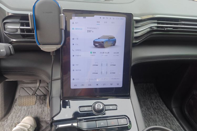 Used Nio ES8 2018 Founder Edition Audio And AC Panel