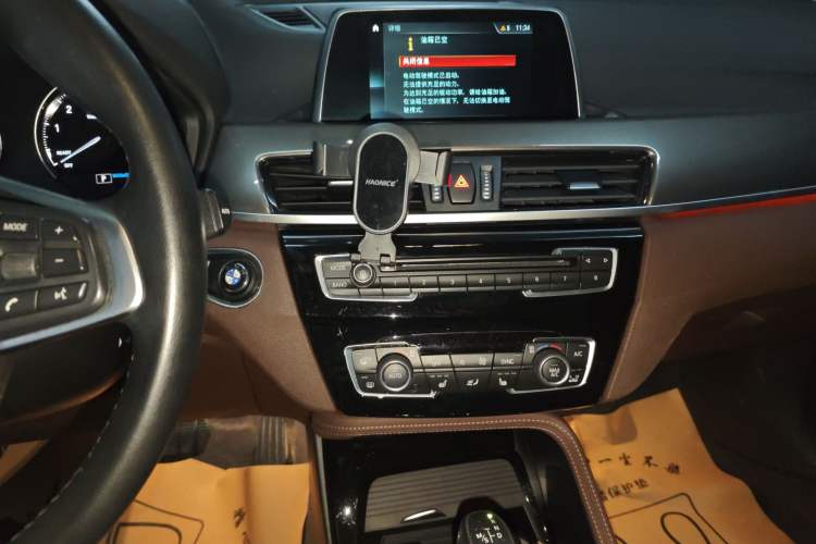 Used BMW X1 New Energy 2018 xDrive25Le Luxury Model Audio And AC Panel