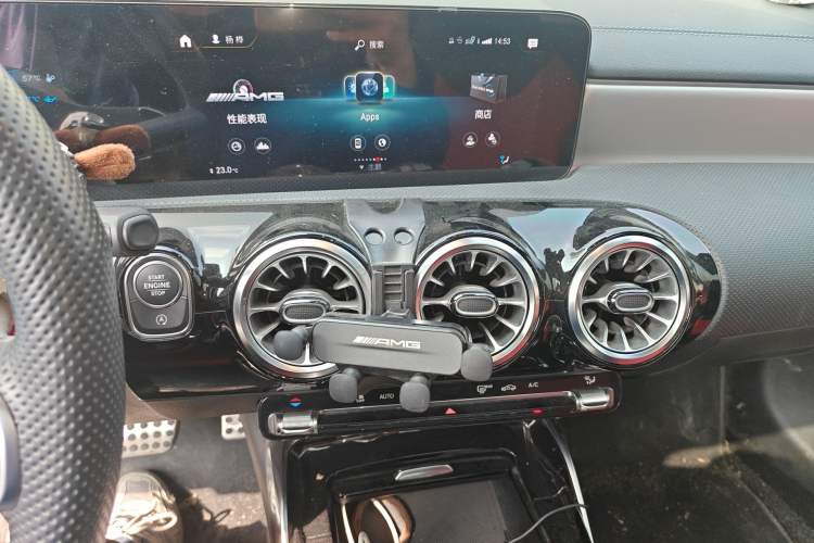 Used Mercedes-Benz A AMG 2022 AMG A 35 4MATIC Audio And AC Panel