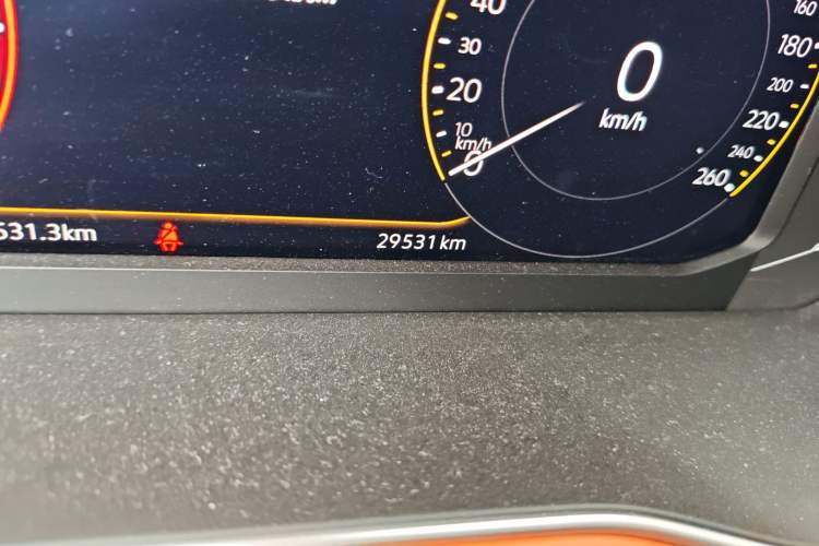 Used Volkswagen Bora 2023 200TSI DSG YueXing PRO Edition Odometer Close Up