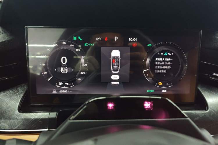 Used Lynk & Co 09 EM-P 2021 2.0T PHEV Halo Six-Seater Instrument Cluster