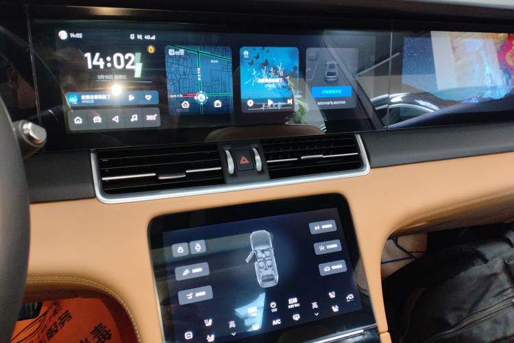 Used Li Auto ONE 2021 Extended-Range 6-Seater Version Audio And AC Panel