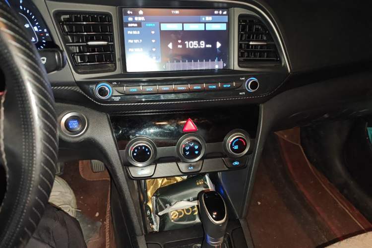 Used Hyundai Elantra (6th Generation / Lingdong) 2020 1.4T Dual-Clutch Xuan Dong · Dynamic Version Audio And AC Panel