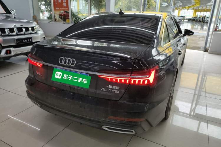 Used Audi A6L 2019 40 TFSI Luxury Dynamic Model Rear Right 45 Deg