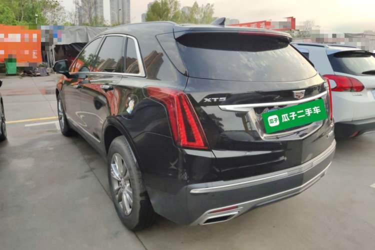 Used Cadillac XT5 2021 2.0T Two-Wheel Drive Luxury Version Rear Left 45 Deg