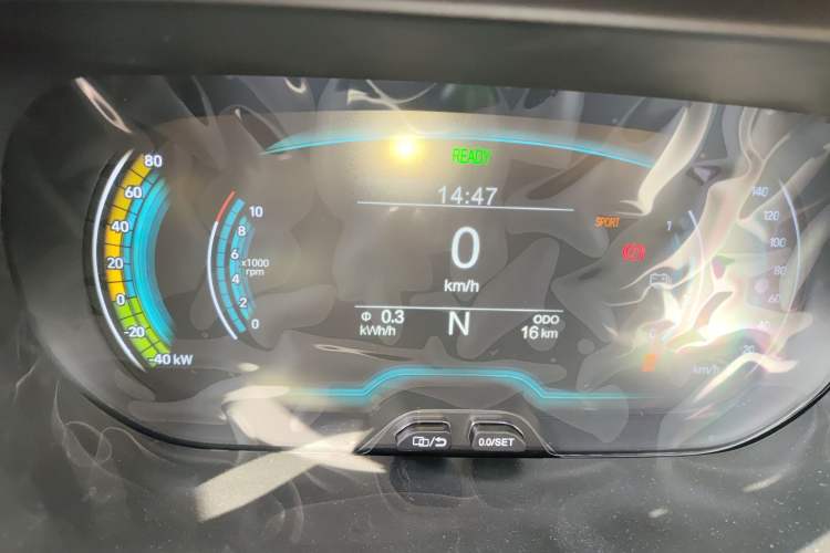 Used Chery Little Ant 2024 Revised Version Youth Edition 251 km True Love Edition 25.05 kWh Instrument Cluster