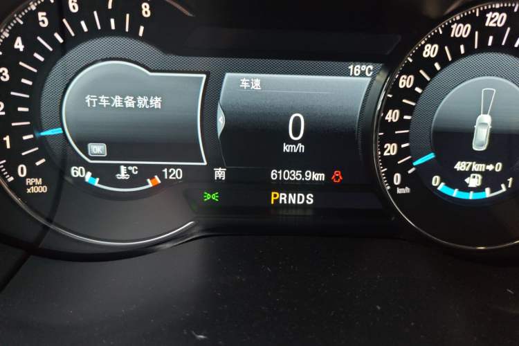 Used Ford Edge 2018 EcoBoost 245 4x4 Titanium Plus 7-Seater China V Standard Odometer Close Up