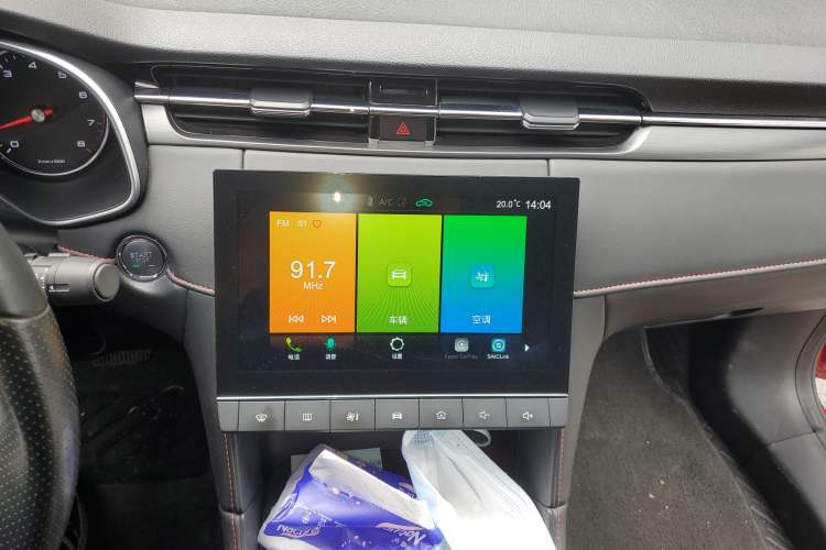 Used MG 6 2020 1.5T Automatic Lingchao Fashion Edition Audio And AC Panel