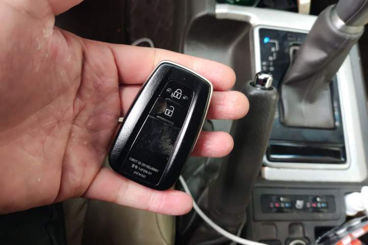 Used Toyota Prado 2018 3.5L Automatic TX-L NAVI with Rear-Mounted Spare Tire
