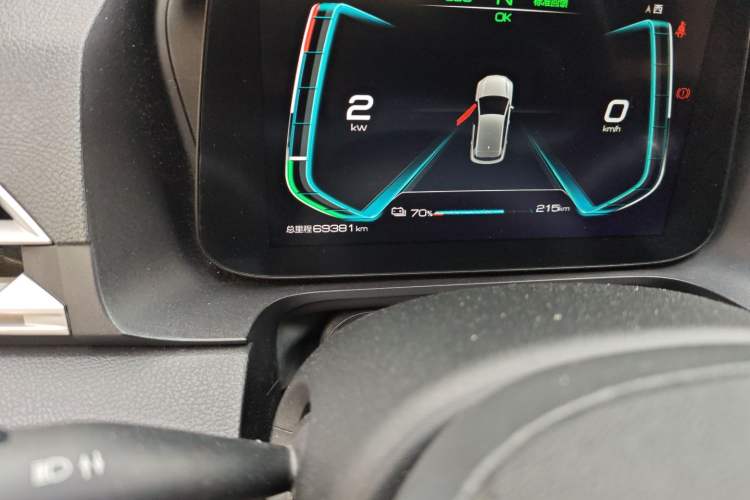 Used BYD e2 2019 Standard Range Version – Yue·Standard Model Odometer Close Up