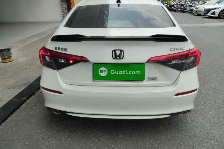 Used Honda Civic 2022 240TURBO CVT Dynamic Edition Rear