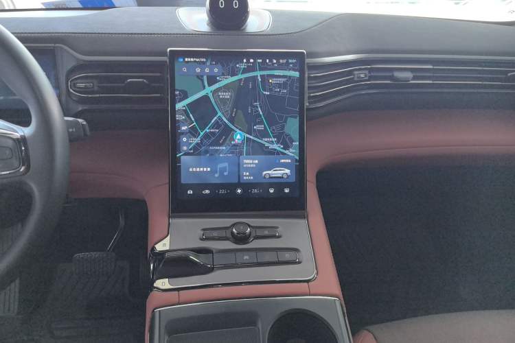 Used Nio EC6 2020 430 km Sport Version Audio And AC Panel