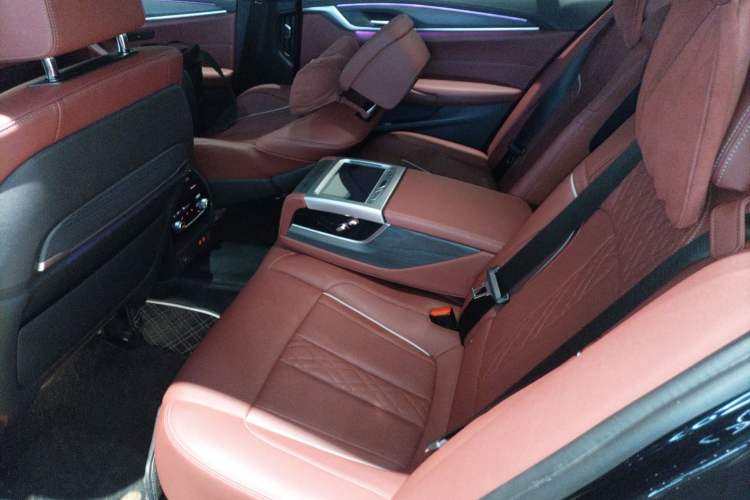 Used BMW 5 Series 2022 Restyled 530Li Luxury Edition M Sport Package Left Rear Seat