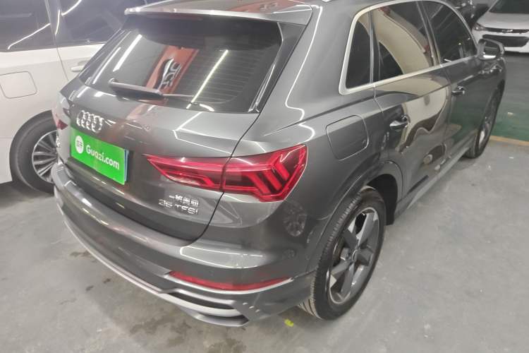 Used Audi Q3 2021 35 TFSI Fashion Dynamic Model Rear Right 45 Deg