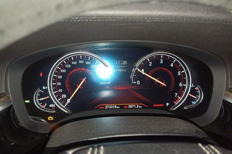 Used BMW 5 Series 2018 530Li Luxury Edition Premium Package Instrument Cluster