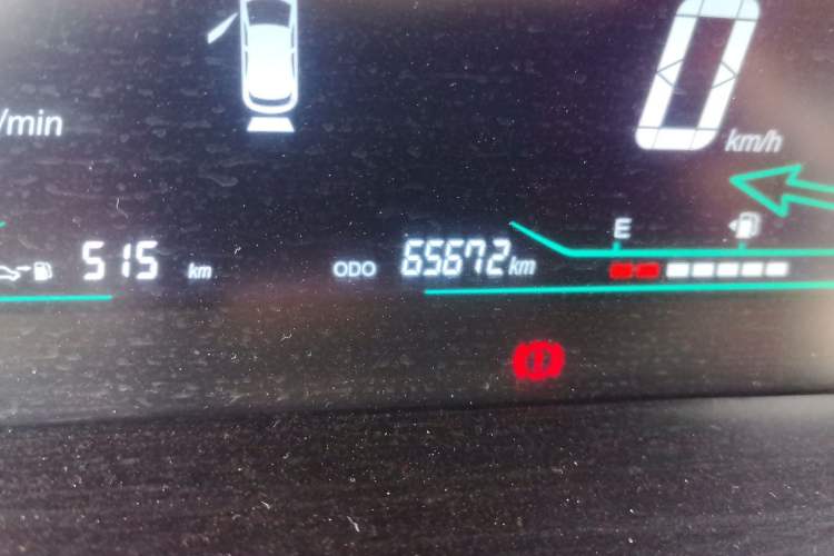 Used CHANGAN KAICHENG Oushang A600 2017 1.5L Manual Standard Edition Odometer Close Up