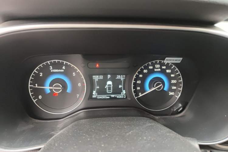 Used Dongfeng Fengon 580 2018 1.5T CVT Luxury Model Instrument Cluster