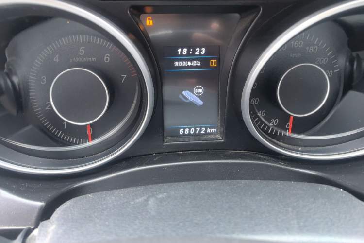 Used Leopaard CS10 2017 2.0T Automatic Urban Version Instrument Cluster