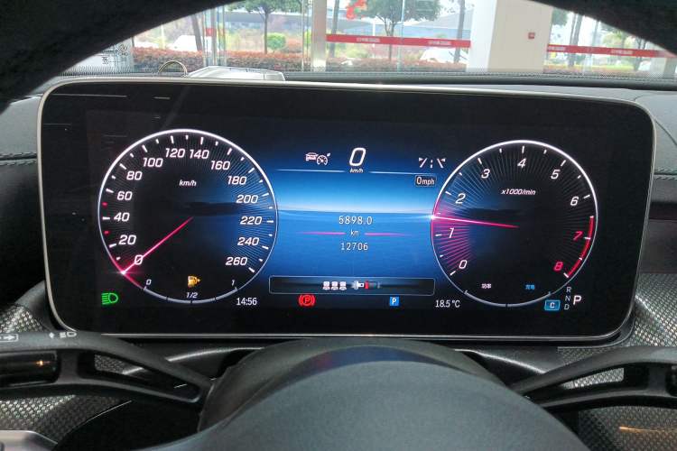Used Mercedes-Benz C-Class 2024 Restyled C 260 L Sport Edition Instrument Cluster