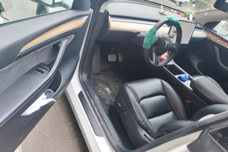 Used Tesla Model Y 2021 Standard Range Rear-Wheel Drive Version Driver Seat