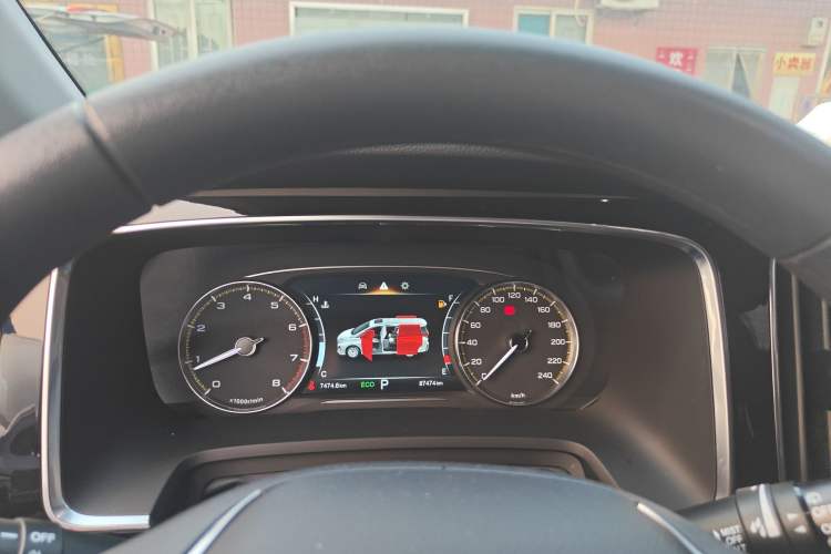 Used GAC Trumpchi M8 2021 Revised Version Lingxiu Series 390T Luxury Edition Instrument Cluster