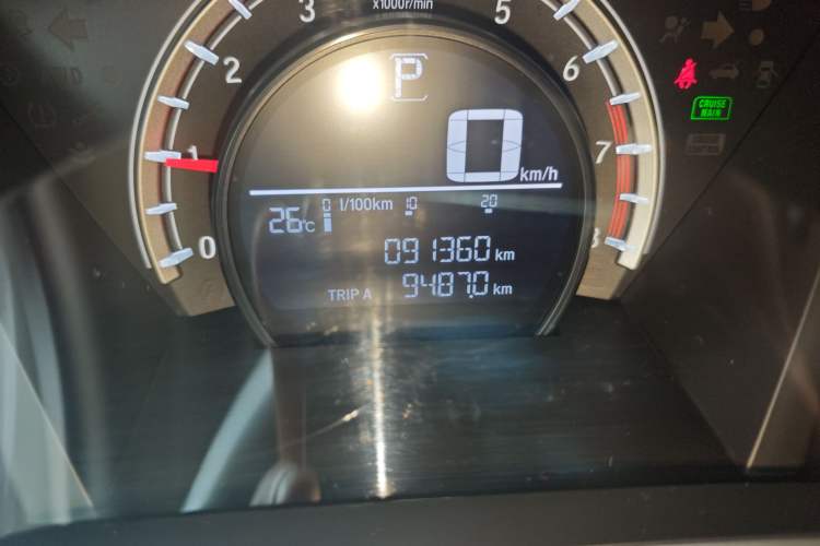 Used Honda CR-V 2019 240TURBO CVT 2WD Comfort Version China V Odometer Close Up