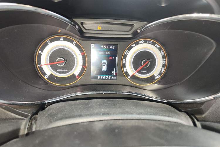 Used Leopaard CS9 2017 1.5L CVT Fashion Edition Odometer Close Up