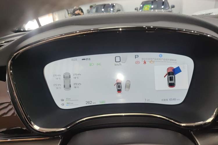 Used BYD Han 2025 DM-i Intelligent Driving Edition 125KM LiDAR Flagship Model Instrument Cluster