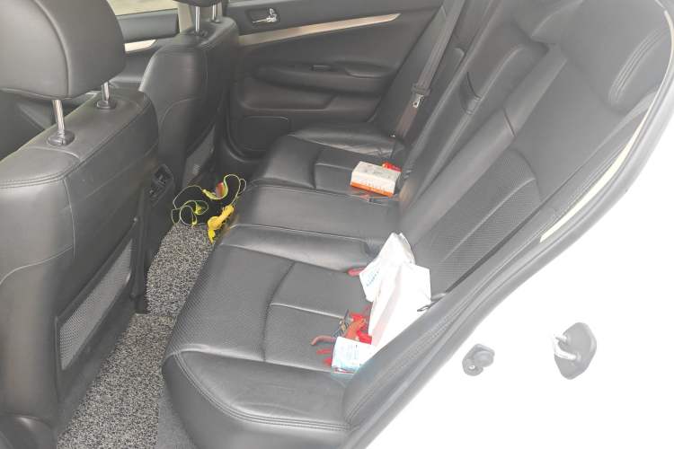 Used Infiniti G Series 2013 G25 Sedan Luxury Sport Edition Left Rear Seat