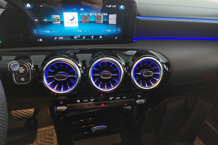 Used Mercedes-Benz A-Class 2021 A 200 L Sport Sedan Fashion Model Audio And AC Panel