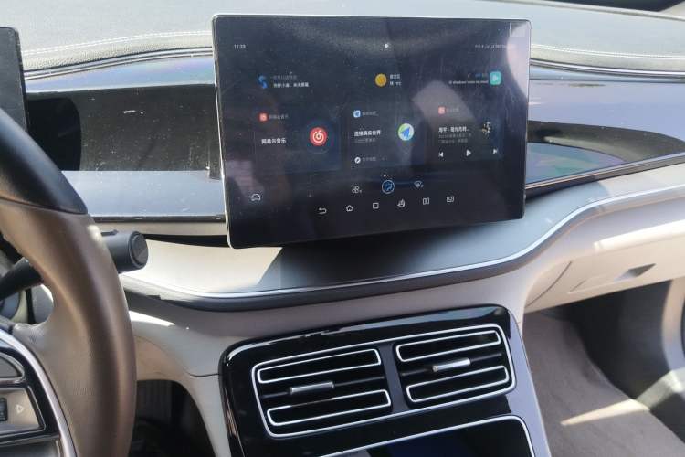 Used BYD Qin PLUS 2023 Champion Edition EV 510KM Beyond Model Audio And AC Panel