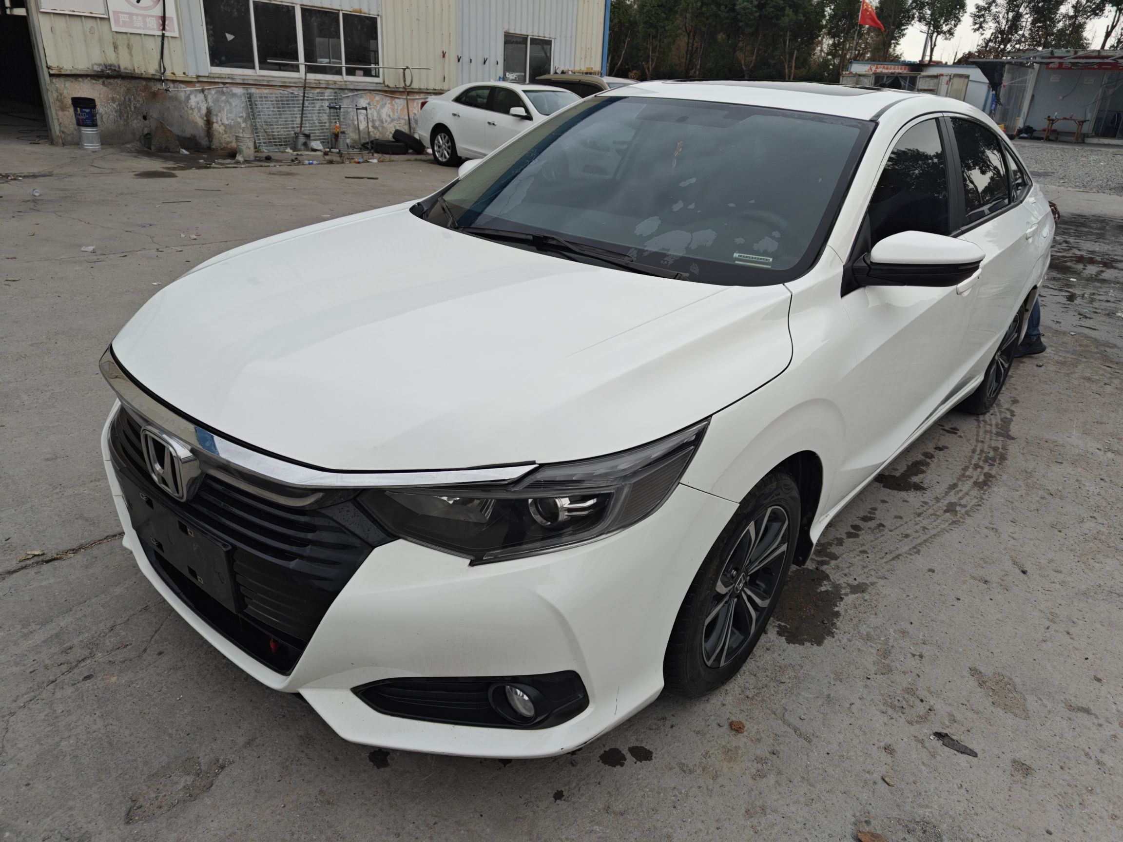 تحت مقدمة السيارة