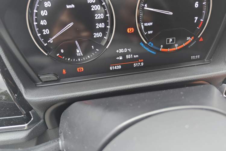 Used BMW 1 Series 2021 Revised 120i M Sport Night Edition Odometer Close Up