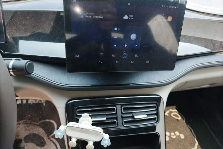 Used BYD Qin PLUS 2023 Champion Edition DM-i 55KM Leading Model Audio And AC Panel