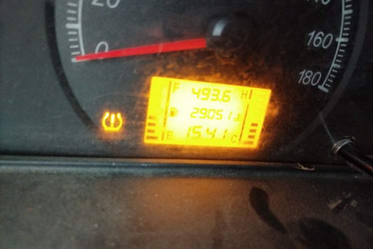 Used Wuling Zhiguang 2020 1.2L Practical Model China VI LSI Odometer Close Up