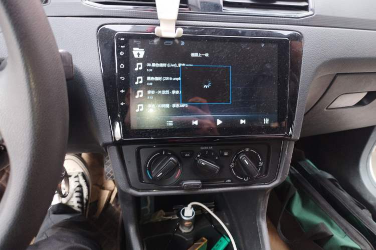 Used Volkswagen Santana 2019 1.5L Manual Fashion Edition China VI Standard Audio And AC Panel