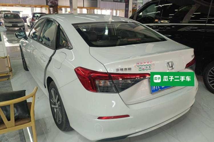 Used Honda Civic 2023 240TURBO CVT Dynamic · Center Stage Special Edition Rear Left 45 Deg