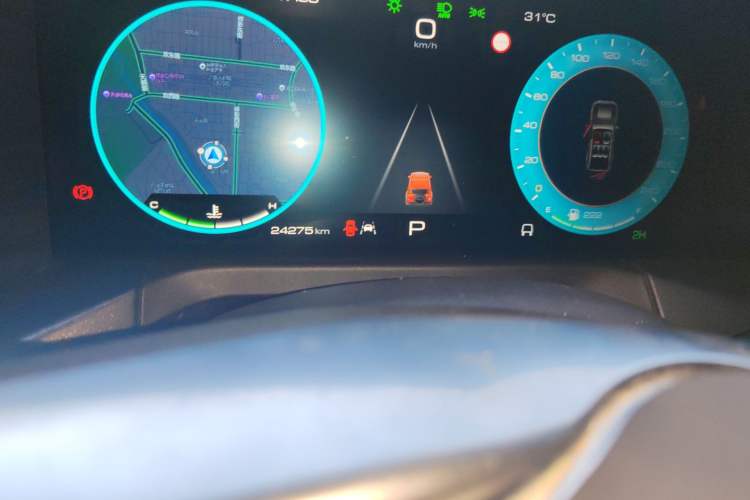 Used Tank 300 2021 Off-Road Edition 2.0T Conqueror Odometer Close Up