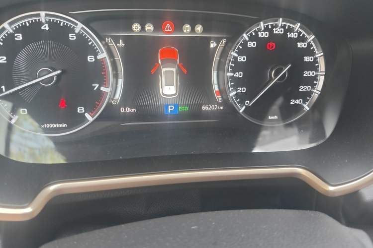 Used GAC Trumpchi GS5 2019 270T Automatic Luxury Edition Odometer Close Up