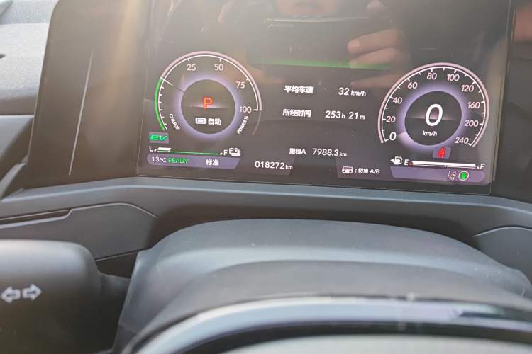 Used Honda Accord New Energy 2023 2.0L ePHEV Flagship Edition Odometer Close Up