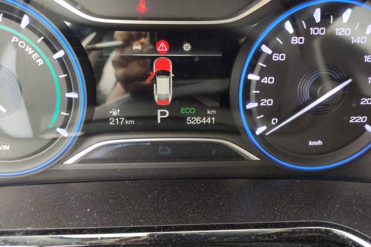Used AION S 2019 Meizu 630 Odometer Close Up