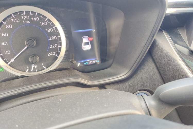 Used Toyota Levin 2022 Dual-Engine 1.8H E-CVT Luxury Edition Odometer Close Up