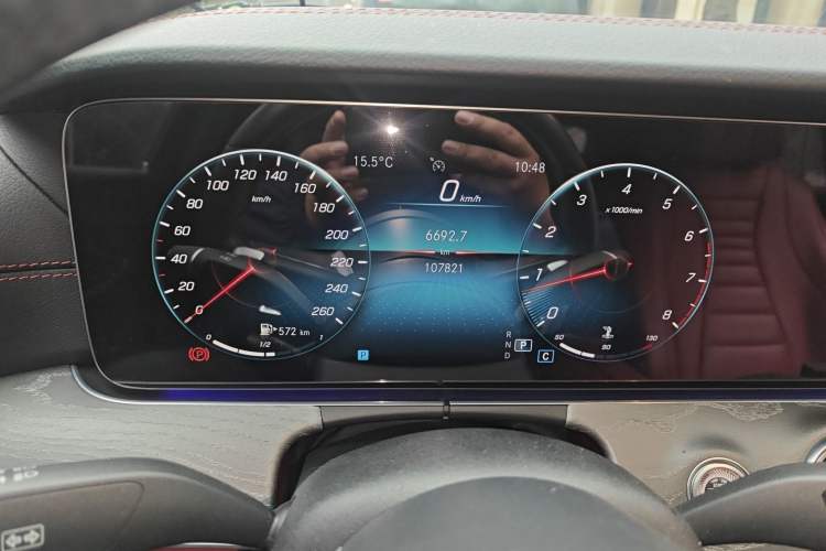 Used Mercedes-Benz E-Class 2022 E 300 L Sporty and Stylish Model Instrument Cluster