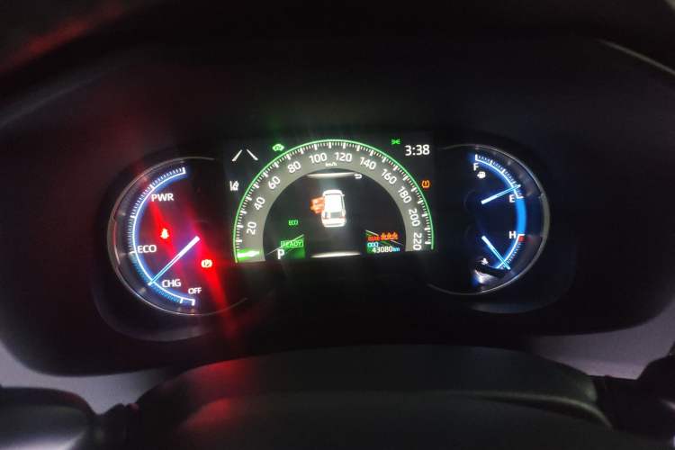 Used Toyota RAV4 2020 Dual-Engine 2.5L E-CVT 4x4 Elite PLUS Edition Instrument Cluster